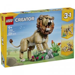 LEGO® Creator 3-in-1 - Vadállatok: Fenséges oroszlán | #31386