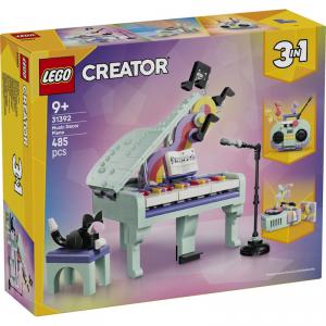 LEGO® Creator 3-in-1 - Zenés dekoráció cicával | #31392