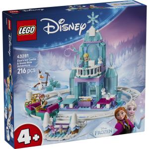 LEGO® Disney™ - Elsa jégkastélya és szánkós kalandjai | #43281