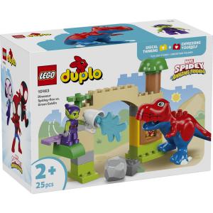 LEGO® DUPLO® - Dinoszaurusz Spidey-Rex vs. Zöld Manó | #10463