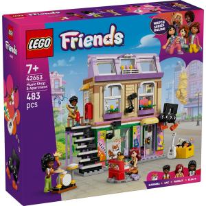 LEGO® Friends - Hangszerbolt és lakás | #42653
