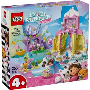 LEGO® Gabby babaháza - Cukorkahegy és cicakert | #11205
