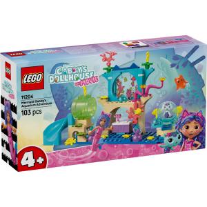 LEGO® Gabby babaháza - Sellő Gabi kalandjai a víz alatti világban | #11204