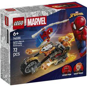 LEGO® Marvel - Pókember a motoros Szellemlovas ellen | #76335