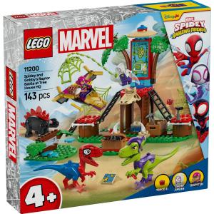 LEGO® Marvel - Pókember és Gobby raptorcsatája a lombház főhadiszálláson | #11200