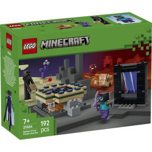 LEGO® Minecraft® - Utazás az Alvilág kapujához és a Végportálhoz | #21584