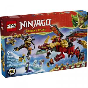 LEGO® NINJAGO® - Wyldfyre átalakuló sárkányrobotja | #71868