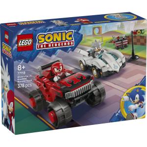 LEGO® Sonic the Hedgehog™ - Silver autója Knuckles monster truckja ellen | #77118
