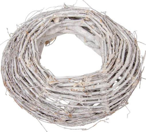 Fészek koszorú szürke D30cm