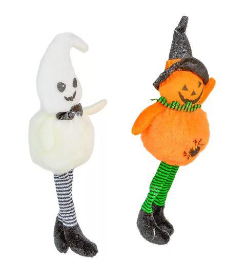 Halloween tök-szellem akasztós 20cm
