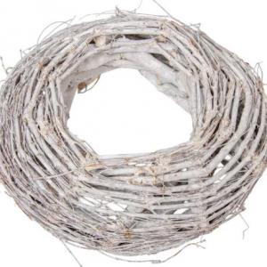 Fészek koszorú szürke D30cm