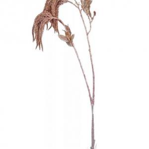 Glitteres dekor ág rosegold 85cm
