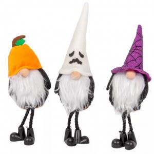 Lógólábú halloween orrszakáll textil 14cm
