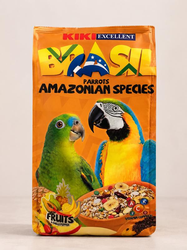 KIKI Excellent Brasil Amazonian Species papagájeledel 800g