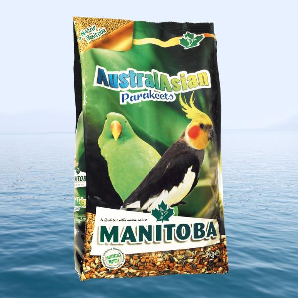 Manitoba Australasian 1kg Super Prémium eleség, Manitoba Nektárt tartalmaz. Elsősorban közepes testű ausztráliai és ázsiai papakgájoknak ajánlott.