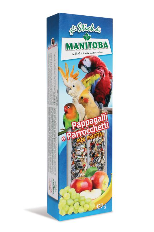 Papagáj csemegerúd gyümölcsös 120g