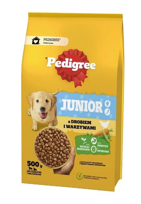 Pedigree Junior csirkével és zöldségekkel. Csak kimérve vásárolható ! 1 egység 1Kg !