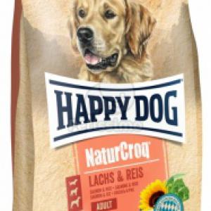 Happy Dog NaturCroq Adult Lachs & Reis - Lazac & rizs. Csak kimérve rendelhető. 1 egység 1 Kg