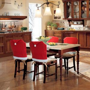 Karácsonyi székdekorok