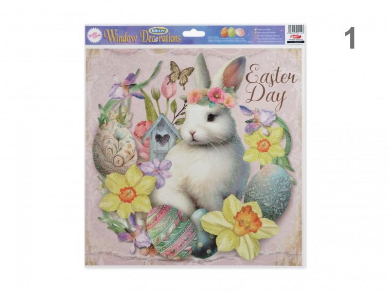 Ablakmatrica húsvéti 30x33cm FKD-1