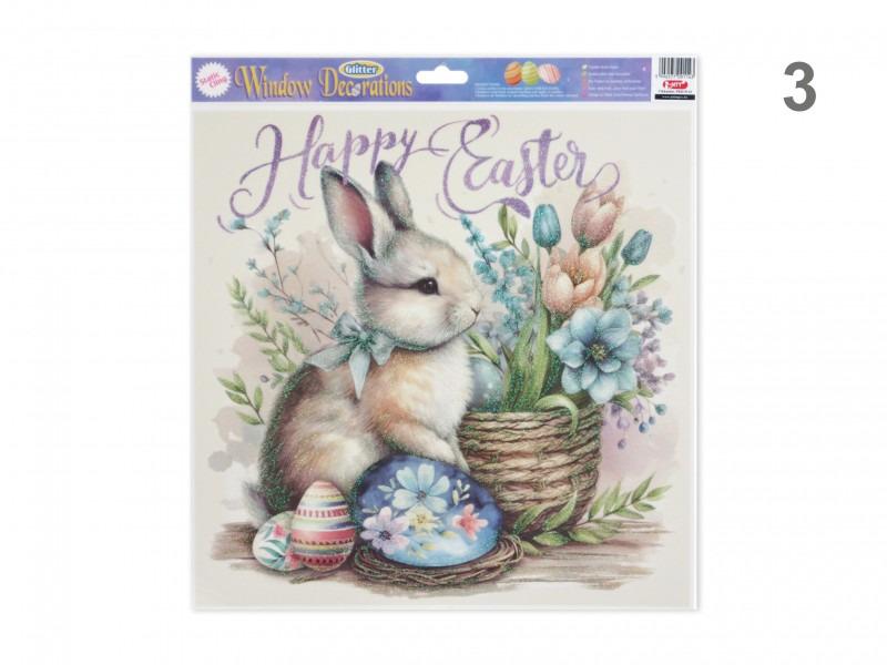 Ablakmatrica húsvéti 30x33cm FKD-3