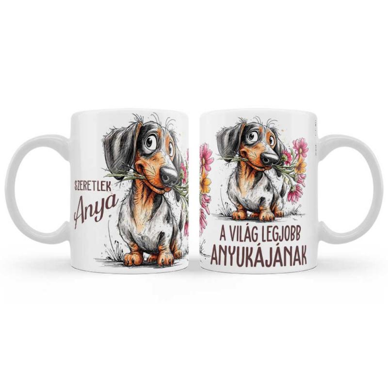 Ajándék Anyának, Bögre: „A Világ Legjobb Anyukájának” felirattal - Anyák Napi Ajándék