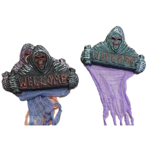 Ajtódísz, halloween, szellem
