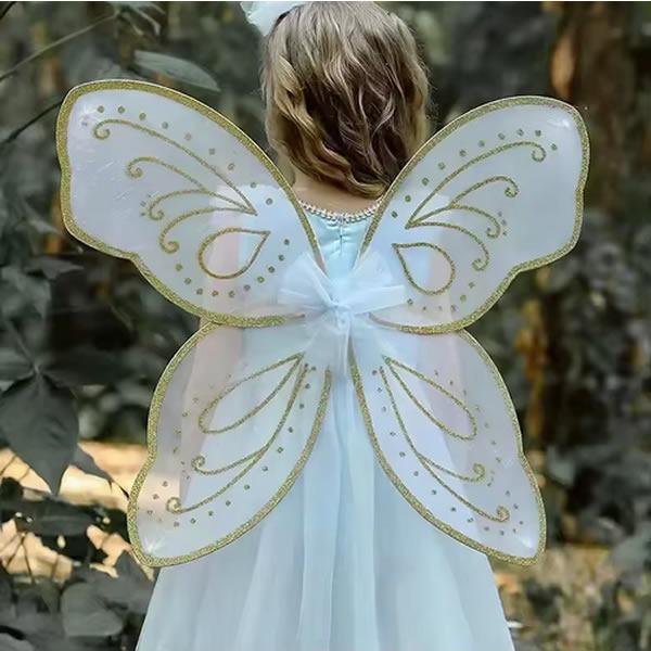 Angyal szárny arany glitteres