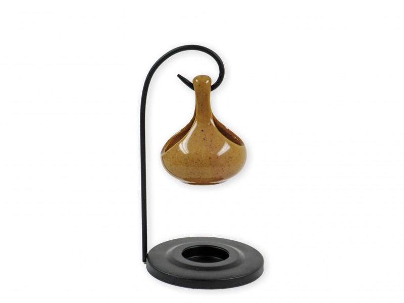 Aromalámpa függő márványos barna 20cm