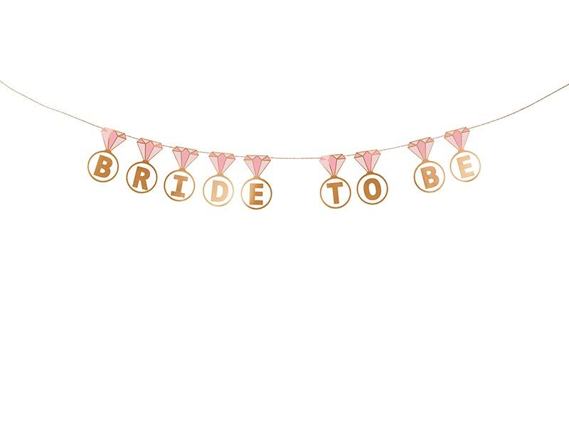 Banner Bride to be 2,5m mix leánybúcsú