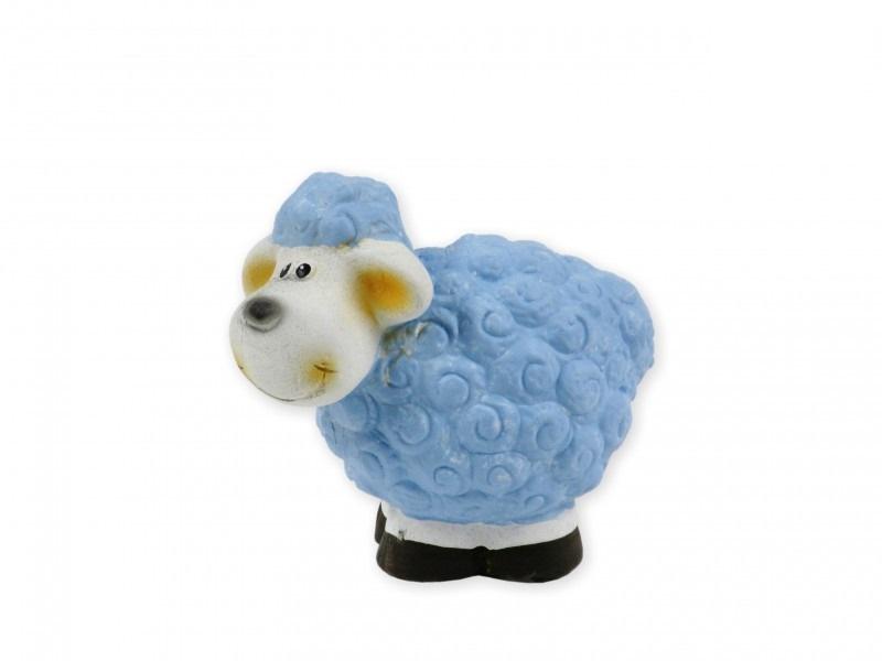 Bárány figura színes 11cm álló választható 3 színben