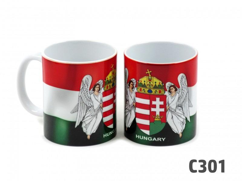 Bögre Angyalos Címeres Hungary 3dl