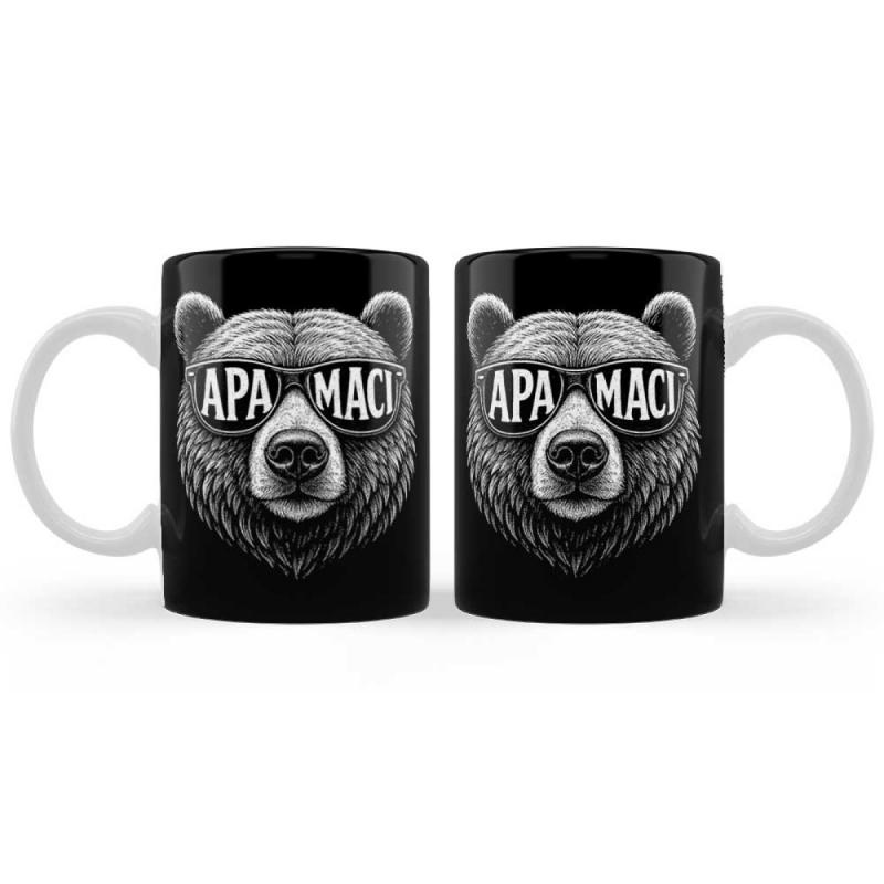 Bögre Apáknak - Apa Maci 3dl
