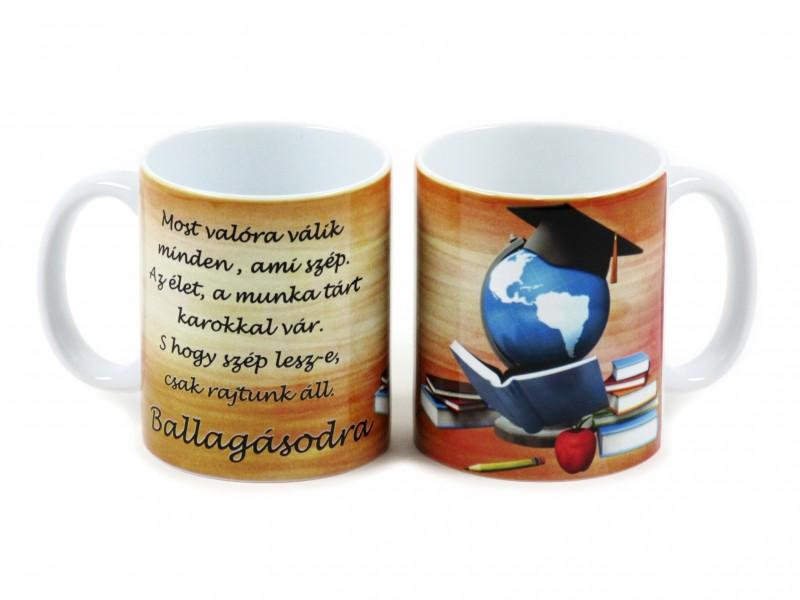 Bögre Ballagásodra földgömb 3dl