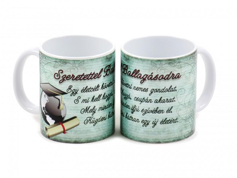 Bögre Szeretettel Ballagásodra 3dl