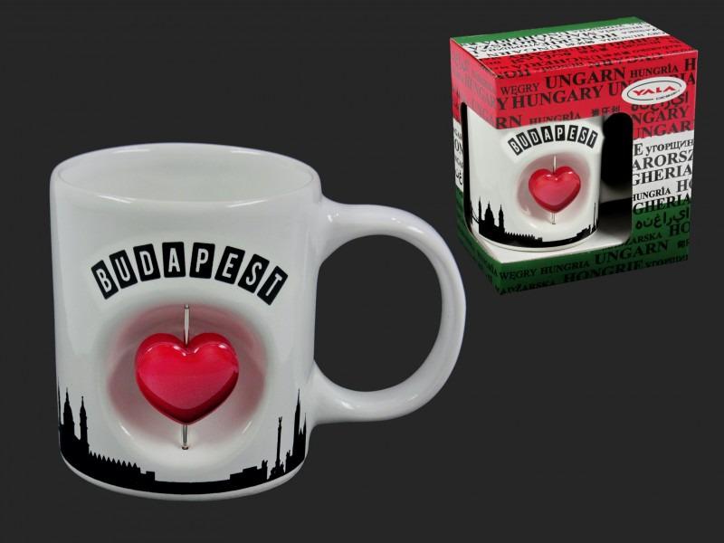 Bögre szíves Budapest 1,5dl