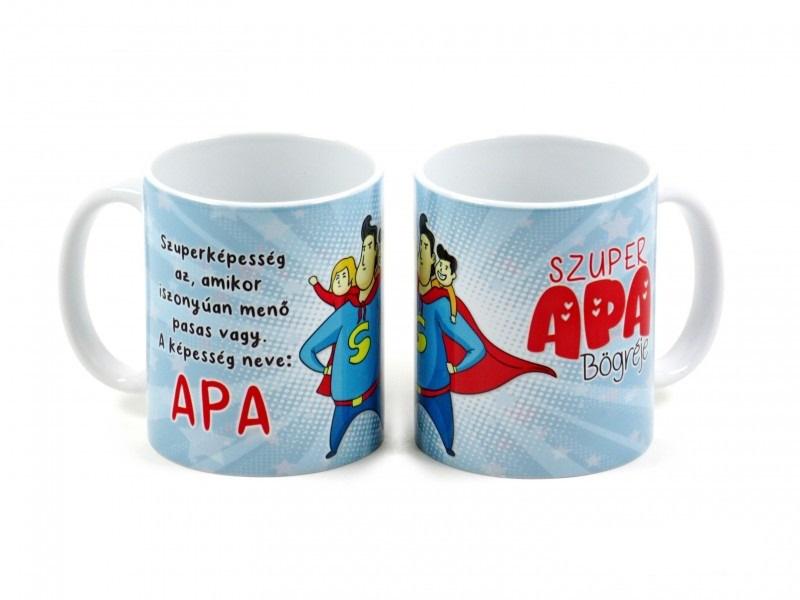 Bögre Szuper Apa 3dl