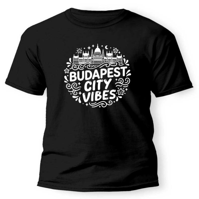 Budapest Póló - Budapest City Vibes – Magyar Szuvenír Póló