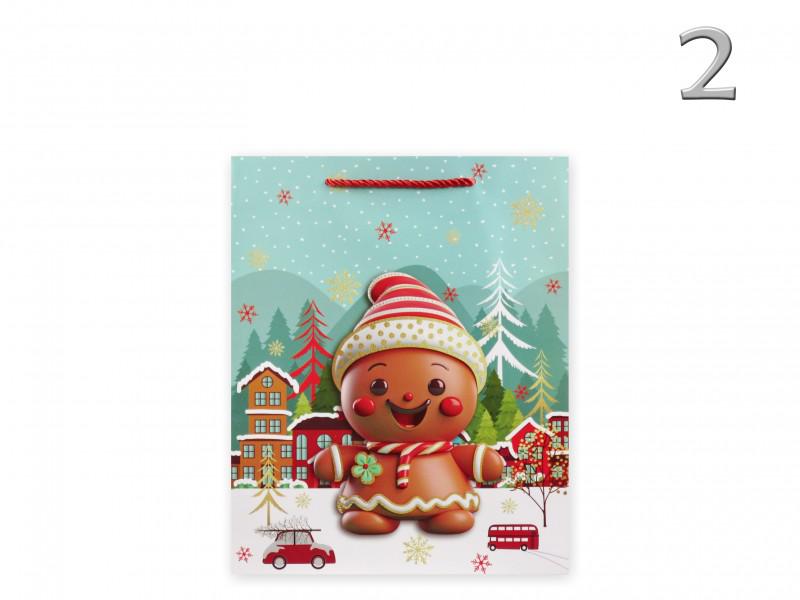 CQ05775 Karácsonyi dísztasak óriás 30x12x40cm 4f