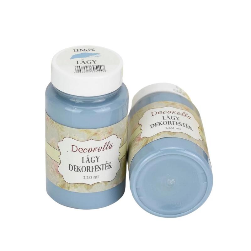 Decorolla lágy dekorfesték 110ml lenkék