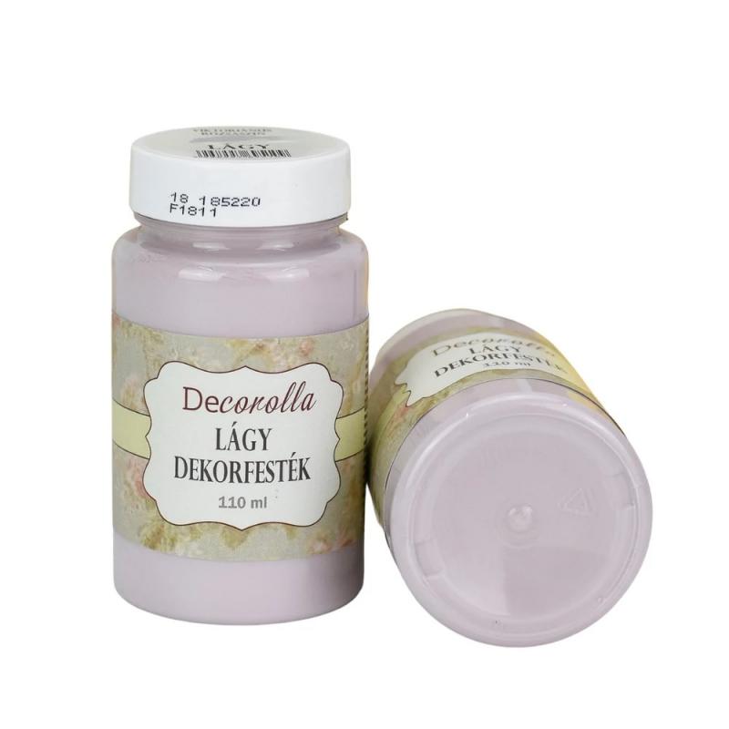 Decorolla lágy dekorfesték 110ml viktoriánus rózsaszín
