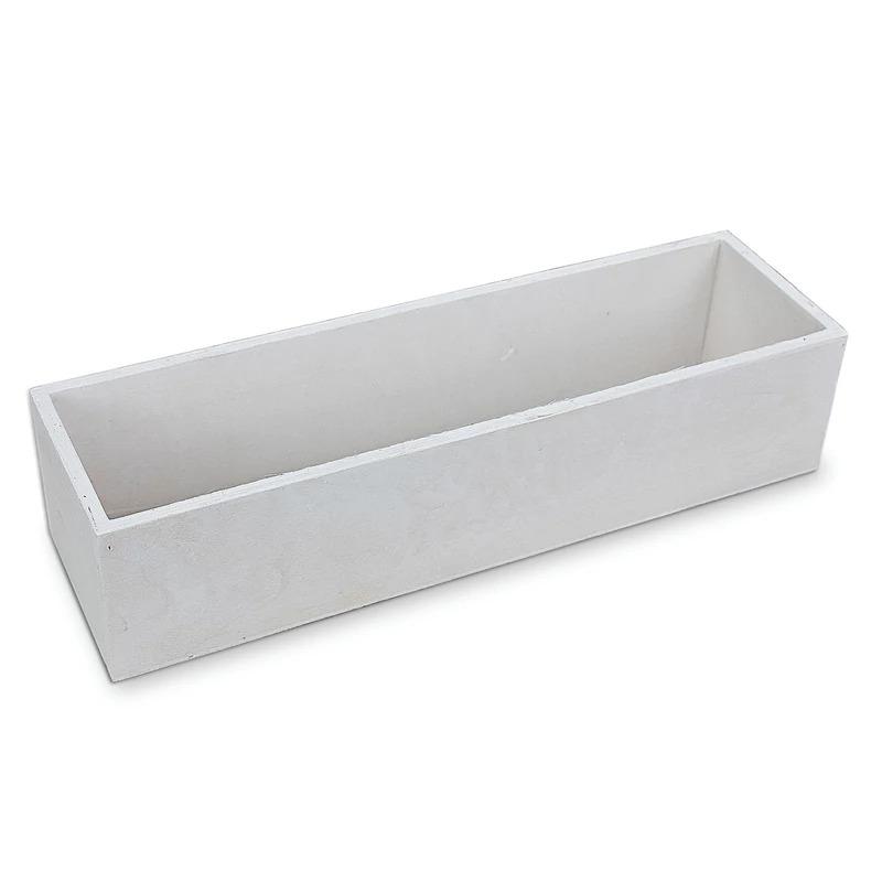 Dekoláda fehér hosszú 35x10cmx8cm