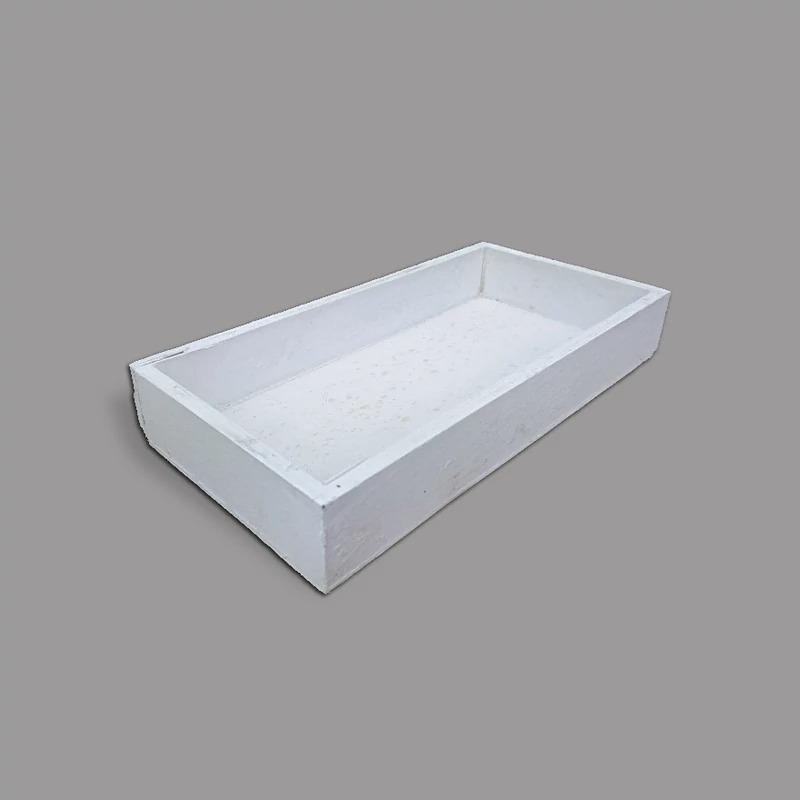 Dekoláda fehér kicsi 20x10cm, mag:3,2cm