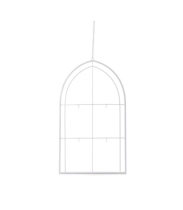 Dekoráció ablak 95 cm fém