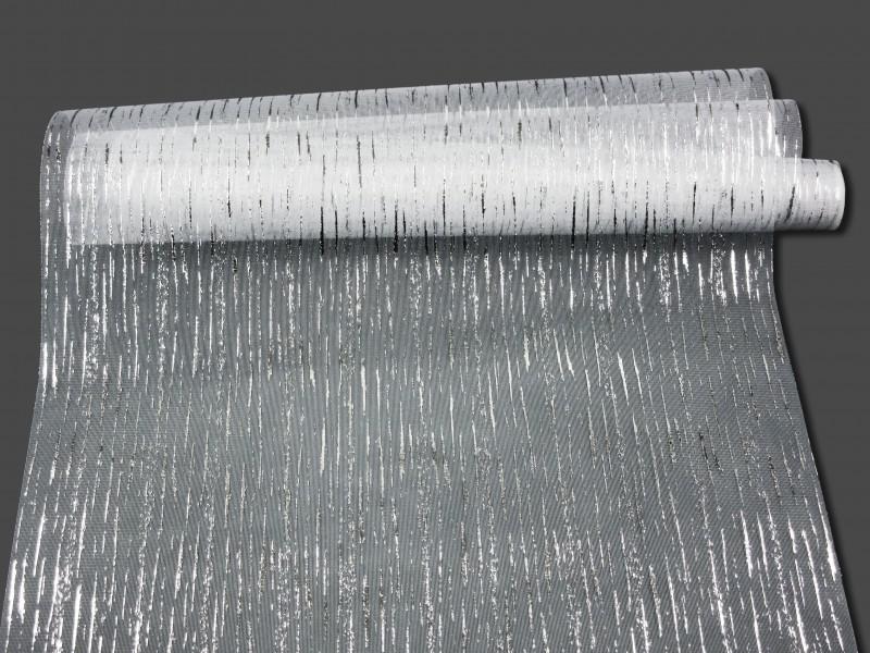 Dekoranyag organza fehér 48x270cm 660268