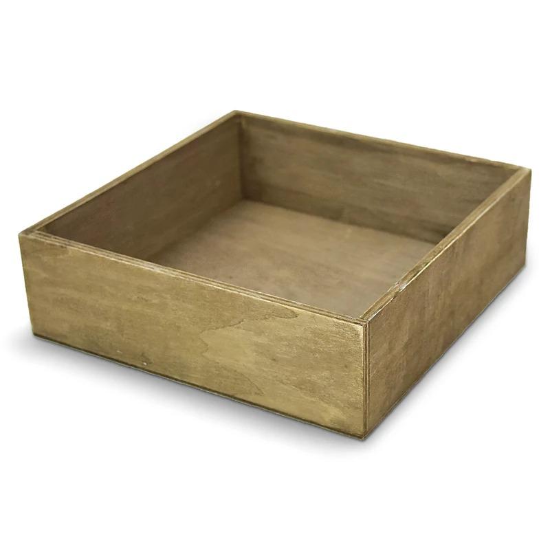 Dekotál rusztikus négyzet 20*20cm