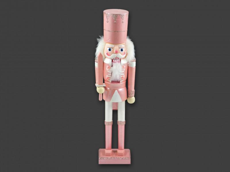 Diótörő rózsaszín/fehér 38cm 729755