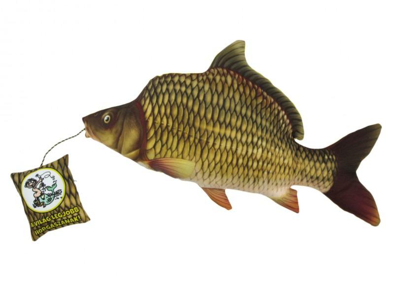 Díszpárna hal forma felnőtt 40x22x8cm