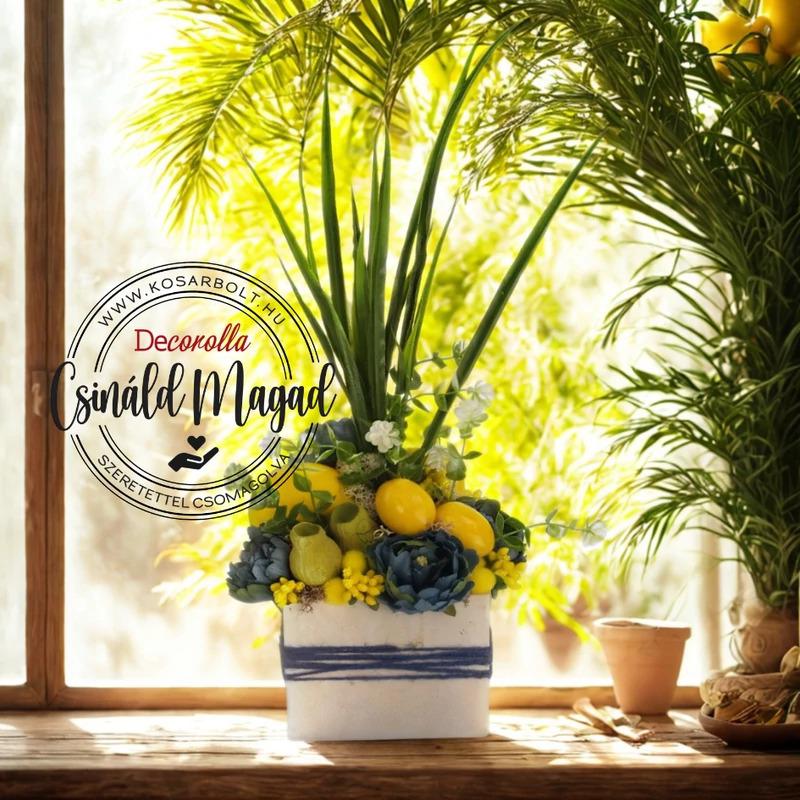 DIY Csináld magad - Citromkert harmónia dekoládában