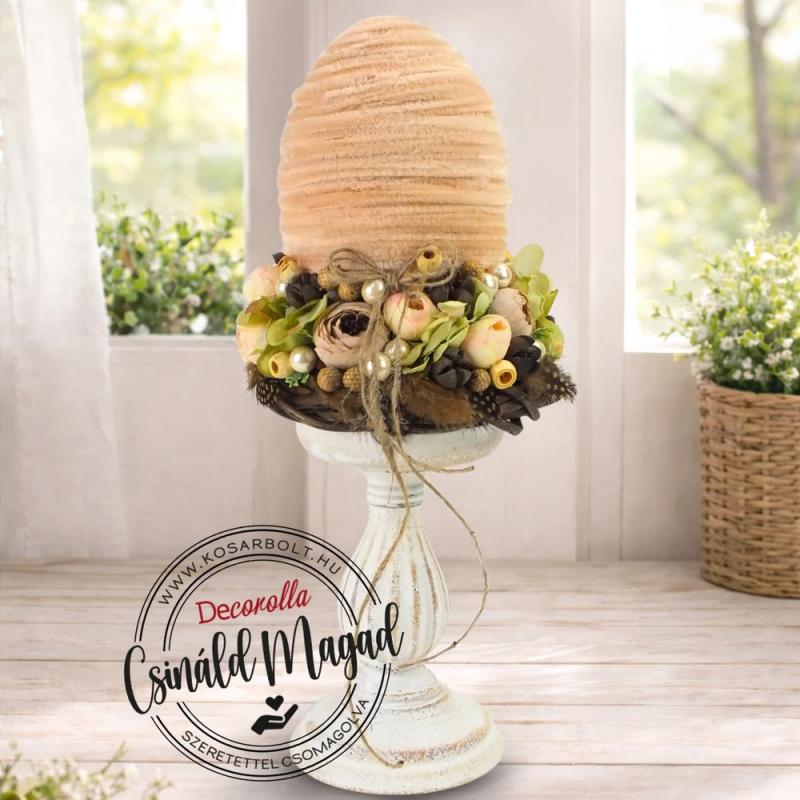 DIY Csináld magad! Csináld magad - Tavaszi boho harmónia - asztaldísz 35cm